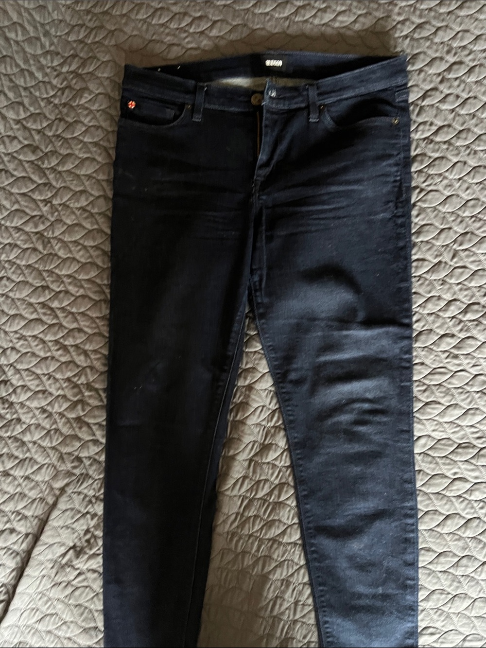 Hudson Jeans Women's Skinny Black Stretch Denim
